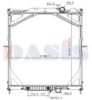 VOLVO 1050097 Radiator, engine cooling